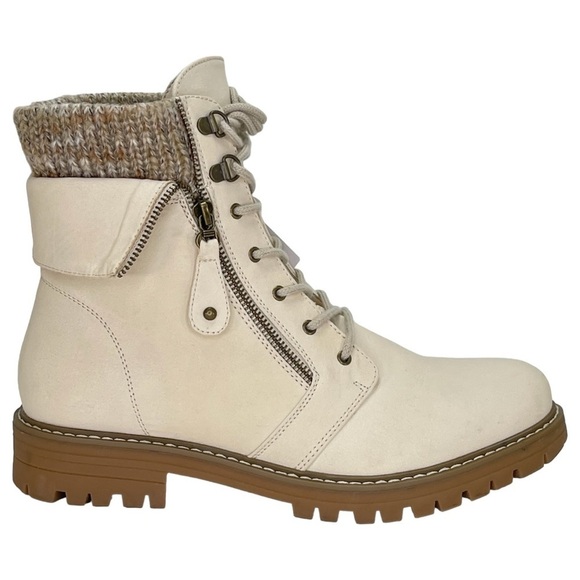 Cliffs White Mountain Mandy Womens Lug Ankle Combat Style Boots Size 11M - Picture 2 of 14